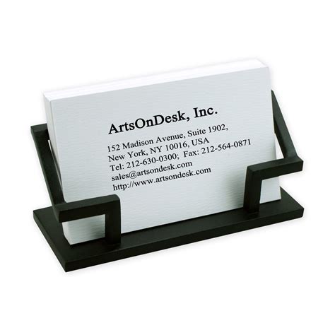 business card holder high end